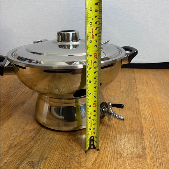 Hot Pot Gas Mongolian Thai Tom Yum Mutton Shabu Shabu Stainless Steel - Picture 10 of 10